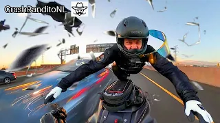 Most Intense Motorcycle Crashes CrashBanditoNL