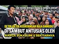 Lagu RHOMA IRAMA SEBELUM CEK SOUND WARGA CIKIDANG SUKABUMI BEGITU ANTUSIAS SAMBUT KEDATANGAN RAJA DANGDUT
