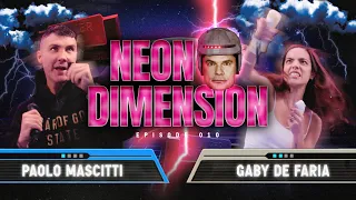 GABY DE FARIA and PAOLO MASCITTI Play Simpsons Arcade, Outrun, and Wii Boxing! | Neon Dimension 010