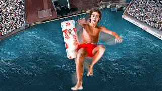 PRO Athletes Try EXTREME Blobbing!