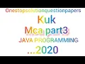 JAVA PROGRAMMING MCA PART 3 DDE