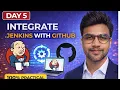 Jenkins Day 5 GitHub Integration Deploy Website on AWS using Jenkins 100 Practical Hindi