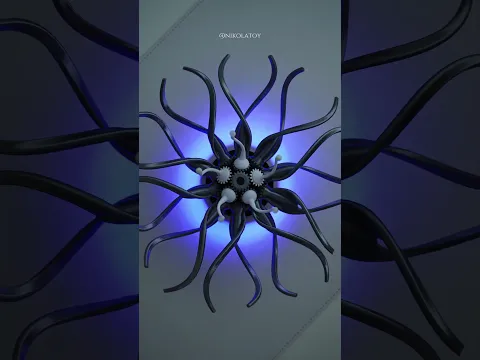 Have you ever seen such a flower?#tech #3d