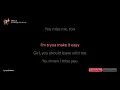 Ty Dolla $ign - miss u 2 (with Leon Thomas) (Color Coded Lyrics)