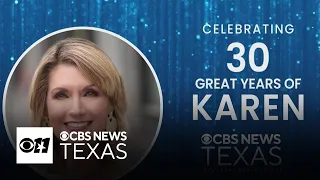 Celebrating 30 years of Karen Borta at CBS News Texas