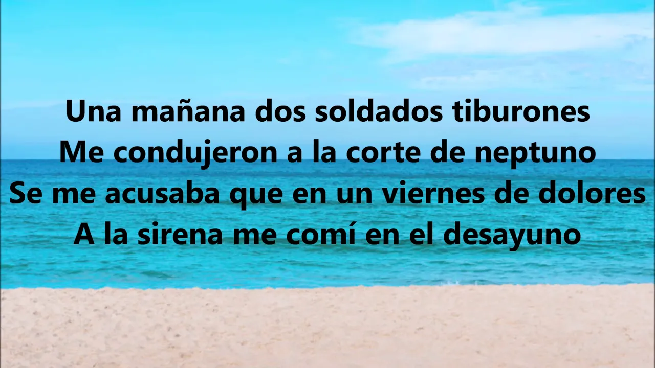 RIGO TOVAR - LA SIRENITA (LETRA) RIGO TOVAR - LA SIRENITA (LETRA)