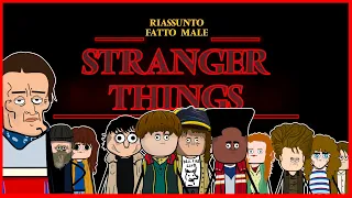 STRANGER THINGS - RIASSUNTO FATTO MALE [SERIE COMPLETA] - Parodia Stranger Things Cartoon