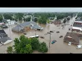 Severe Flash Flooding Swept Away Many Homes Vehicles in Cambridge City Indiana