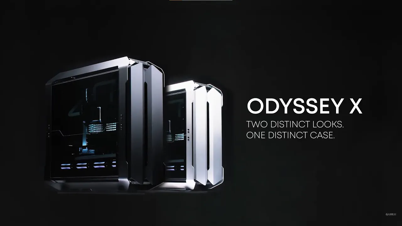 Lian Li Odyssey X Silver Full Tower Gaming Case
