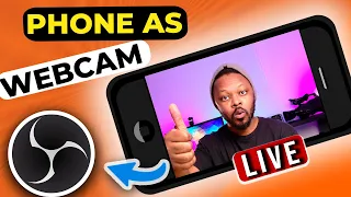 use a phone as a webcam in obs for free with vdo ninja wireless