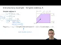 Simplex Algorithm part 1 Introductory Example