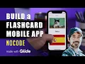 Build a Flashcard App without coding FULL TUTORIAL