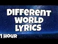 Lagu Different World  - Alan Walker ft. Sofia Carson, K-391 \u0026 CORSAK 【1 HOUR Loop】♪♪ (Lyrics)