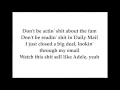 Lagu Tyga - 100s ft  Chief Keef, AE (LYRICS)