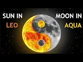 Leo Sun Aquarius Moon