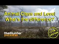 theHunter Call of the Wild - Animal Class and Level What is the Difference