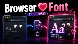 How Browsers Load Fonts - Art of Efficiently Loading Web Fonts