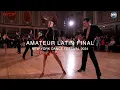 AMATEUR LATIN FINAL NEW YORK DANCE FESTIVAL 2024