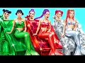 Lagu Kpop Demon Hunters! Emerald, Ruby \u0026 Diamond Huntrix Extreme Makeover Turn Into Mermaids