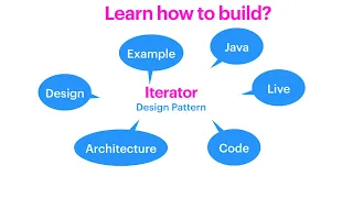 How to Build an Iterator design pattern using java with example