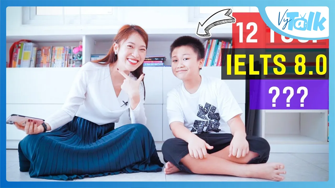 Outline Video 12 tuổi đạt 8.0 IELTS, "thần đồng" Tiếng Anh đây rồi | VyTalk Ep.4 | Khánh Vy