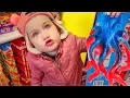 GUMMY CANDY shopping with Adley - how she spends her YouTube Money