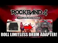 Roll Limitless PS4 Adapter Play Rock Band 4 With Your Electronic Drumset