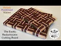 The Basket Weave Cutting Board