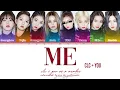CLC (씨엘씨) - 美 (ME) [8 Members ver.] (Color Coded Lyrics Eng/Rom/Han/가사)