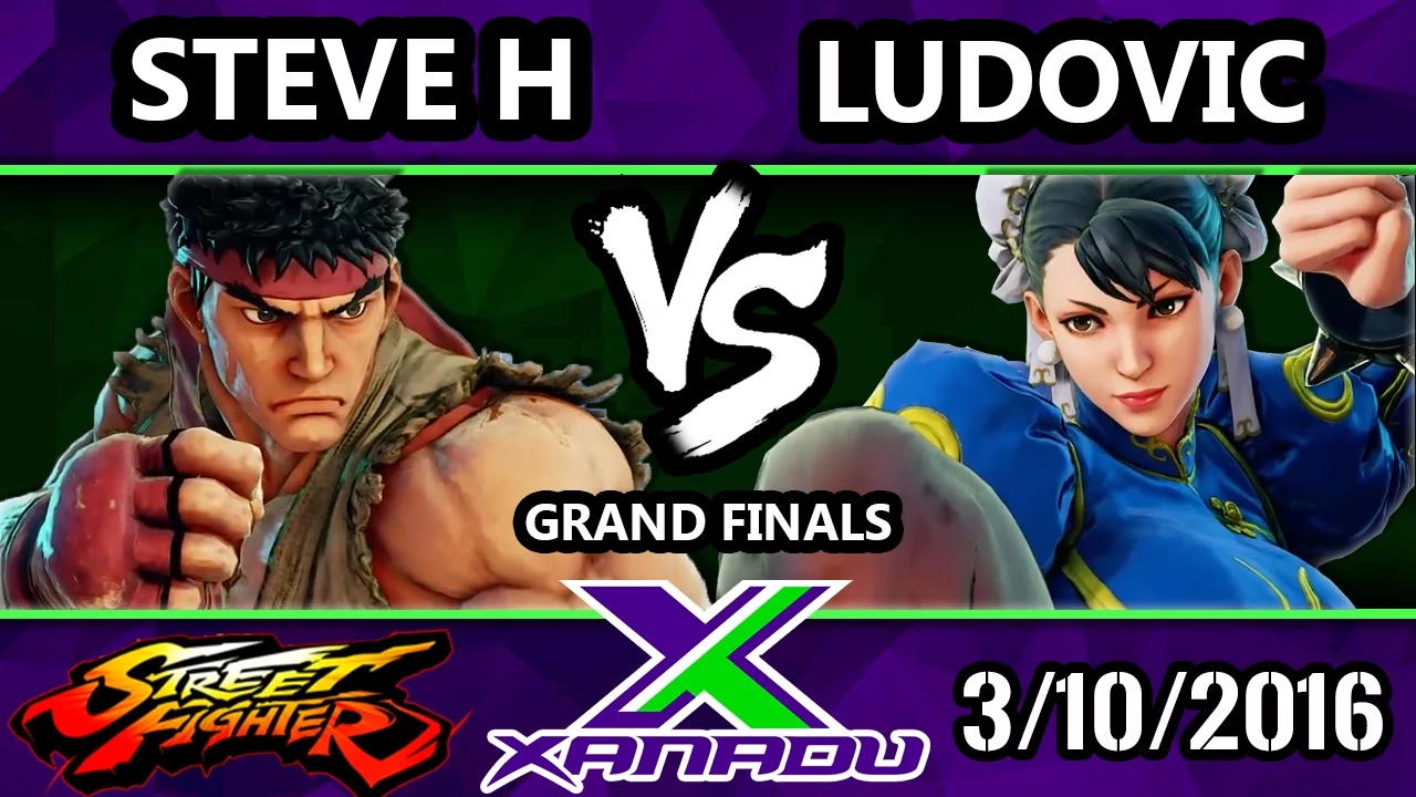 F@X 140 - Steve H (Ryu) Vs. CU | Ludovic (Chun-Li) SFV Grand Finals - Street Fighter V