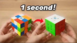 How To Solve a Rubik’s Cube In 1 Second