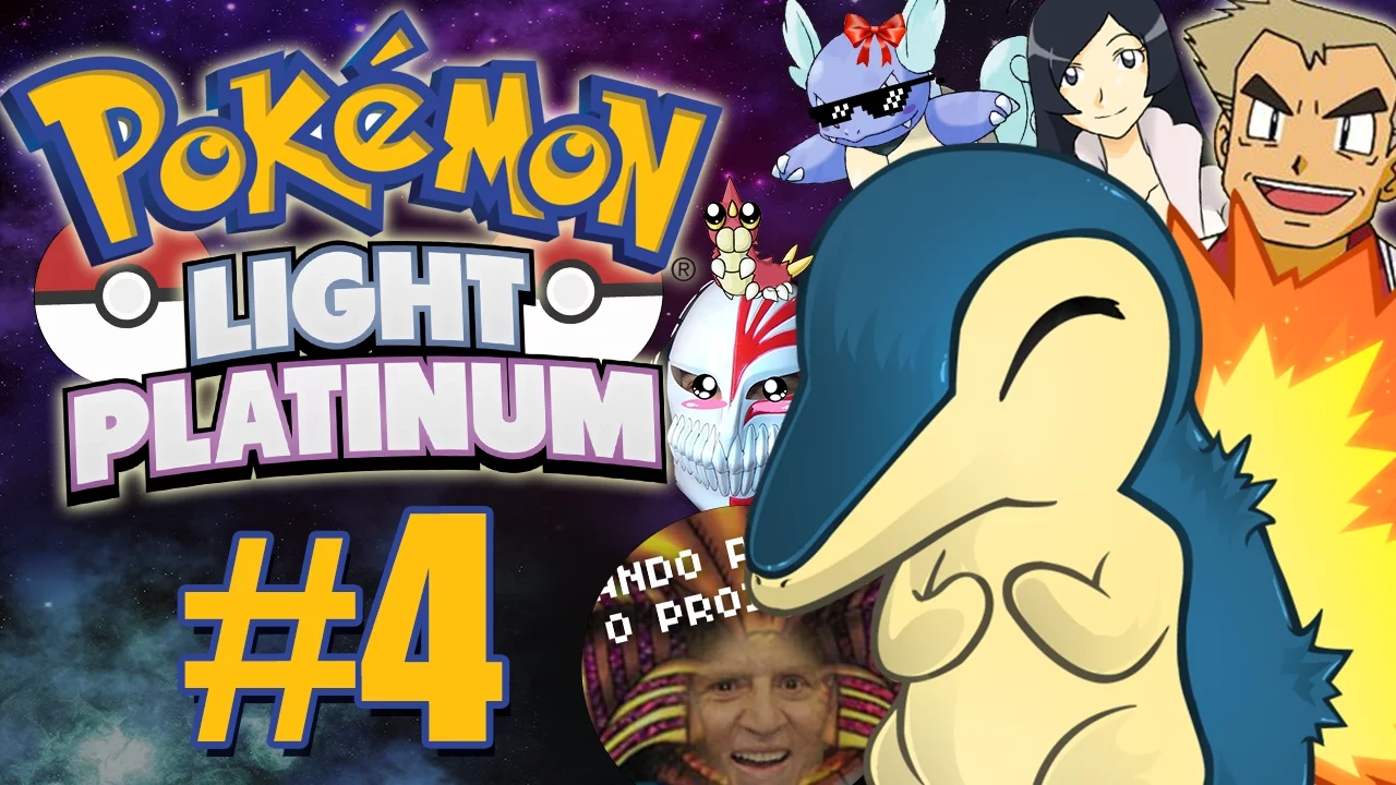 POKÉMON LIGHT PLATINUM #4 O CANAL DAS PIADA BOA / NOVOS POKÉMONS!!