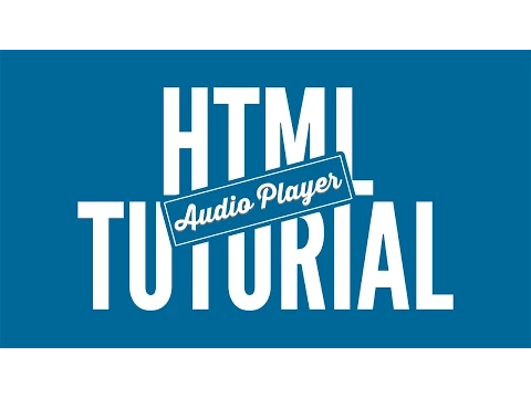 Download MP3 Audio-Player für alle Browser - HTML Tutorial • [German] [HD]