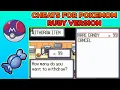 Cheat Codes For Pokemon Ruby Version Rare Candy And Master Ball