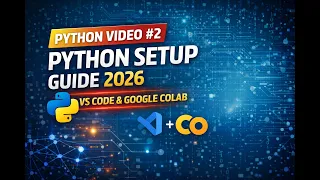 How to Setup Python in 2026 VS Code Installation Google Colab Python Series