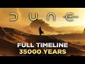 DUNE - Full Timeline Of Universe 35000 Years In 13 Minutes