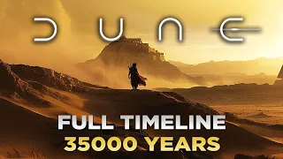 dune full timeline of universe 35000 years in 13 minutes