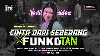 dj middle tjap tasso cinta dari seberang x funkot horeg enak buat cek sound dan joget terbaru 