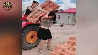 Download The strongest female worker on the planet, skillful - Everyone should watch this worker video. MP3