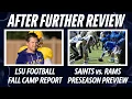 Saints-Rams Preseason LSU Practice Report