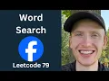 Word Search - Leetcode 79