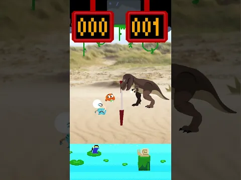 Gumball and Darwin Challenge Tina for a Game on the Beach 🏖️🏐#Game #8bit