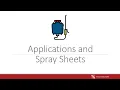 ARM Software Webinar - Applications and Spray Sheets