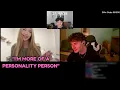 I m more of a personality person