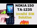 Download Lagu Nokia 150 TA-1235 Invalid Sim Problem | All IMEI Repair Codes | Nokia 150 Change IMEI Number