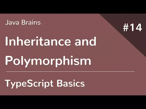 TypeScript Basics 14 - Inheritance and Polymorphism In TypeScript - YouTube thumbnail