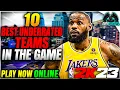 10 Underrated Teams In The Game NBA 2K23 Best Teams Current Teams