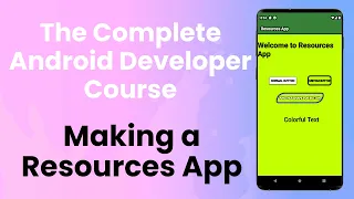 Android Tutorial Making a Resources App