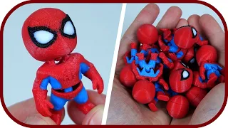 ЧЕЛОВЕК ПАУК и Катана на 3D принтере QIDI Q2. Дрыгетсы Spider Man.