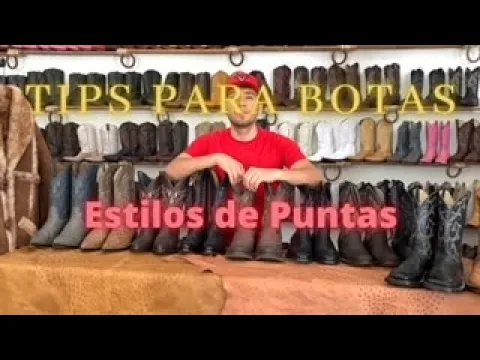 Download MP3 TIPS PARA BOTAS Y TIPOS DE PUNTAS #BOTASLEONCABORCA